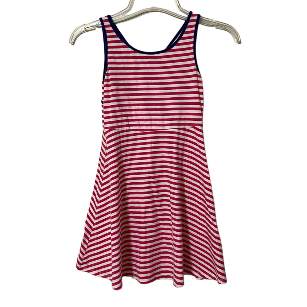 SO Red and White Striped Girls Size 10 Dress